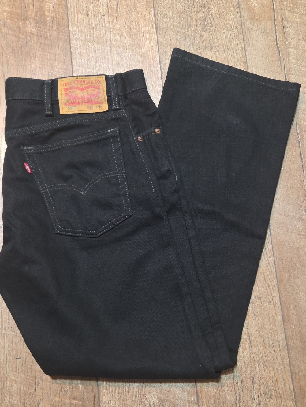 Levi's 517 Black Jeans 34W ×32L
